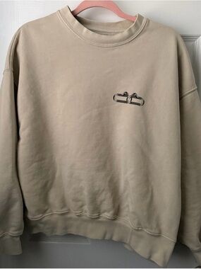 Anine Bing Abandon Self Doubt Snake Link Sweatshirt - S